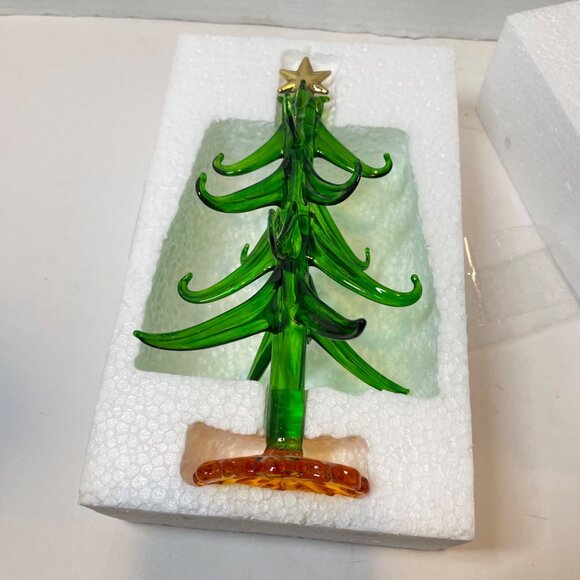 Pier 1 Imports Wine Charms Tree Set With 12 Glass Charms & Glass Stand - Picture 2 of 10